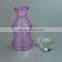 50ml 100ml empty reed diffuser glass bottle fragrance pink decorative glass bottle reed diffuser stopper wholesale free sample