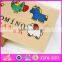 2016 New and popular children wooden cartoon animal domino toy WJ277610