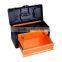 Hand Carry Iron Tool Box With Drawer 49.7x25.3x28.9cm