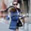 Plus Size New 2016 Winter Women Jacket Down Coat Fur Collar Hood Parka Coat Thick Jacket