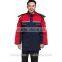winter 100% cotton, cotton poly blended high quality worker uniform, labor uniform