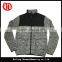 Spring season polyester men fleece jacket zip up