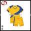 Latest design breathable V neck soccer uniform cheap