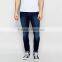 blue washed slim mens skinny jeans custom brand and logo