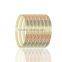 6 MM Tri Color Plated Numerical Bangles