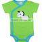 Red and write 3-6 months applique anchor summer wear short sleeve newborn organic cotton baby toddler clothing wholesale china
