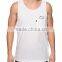 Custom cotton breathe freely absorbent water tank top with pocket