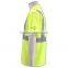 IS09001/BSCI Factory safety reflective work shirt 100% cotton life polo t shirt