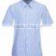 2017 Spring lastest plaid short sleeve shirt