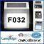 landsign XLTD-910 stainless steel finished 2*super bright led rechargeable solar light