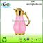 hot sell golden / Silver glass thermos vacuum flask; stainless steel kettle;double tea kettle