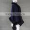 Wholesale women apparel korea style fur poncho cotton raccoon fur trim shawl cape