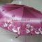 Auto Open And Close 3 Folds Umbrella With High Quality Any Colors