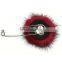 Hand made real mink fur brooch wholesale for lady decoration fur accessory