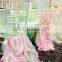 Custom-made Color Organza Wholesale Wedding Pink Chair Covers