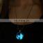 Women Jewelry Glowing Pendant Necklace With Ghost Pattern