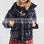 2017 New Fashion New Fashion Wholesale Women's Casual Black Coat