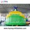 Penguin water slide with sealed swimming pool / mobile amusement inflatable aqua park