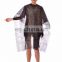 Disposable Blue/ White Non-Woven Hair Dressing Clothes for Barbershop Use