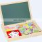 OEM Wholesale educational wooden magnetic kids drawing board/educational toys for kids