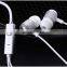2017 gray Super bass metal braided earphone headset earpiece with mic