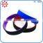 custom logo color fashionable silicon wristband