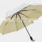 High Quality Fully Automatic Women Umbrella Beautiful Rose Eiffel Tower Painting Foldable Umbrellas CJUB-012