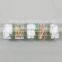 Round clear PMMA cotton storage box plexiglass cotton box acrylic cotton swab box