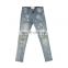 Diznew Custom Distressed Ripped Slim Fit Patches Men Clothes And Jeans