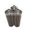 304 Stainless Steel Wire Mesh Pleated Metal Filter Element with Threaded interface