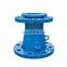 PN25 cast ductile iron di loosing flange fitting cross