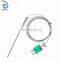 Needle type thermocouple with plug