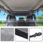 Car Ceiling Cargo Net Pocket Universal Adjustable 2-Layer Car Roof Interior Sundries Storage Pouch with Zipper Universal for Car