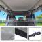 Car Ceiling Cargo Net Pocket Universal Adjustable 2-Layer Car Roof Interior Sundries Storage Pouch with Zipper Universal for Car