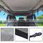 Car Ceiling Cargo Net Pocket Universal Adjustable 2-Layer Car Roof Interior Sundries Storage Pouch with Zipper Universal for Car