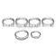 6Pcs Air Conditioner And Audio Switch Knob Decorative Ring Buttons Rotary Cover Trim Frame Heater Control For Ford F150 16-2018