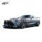 Black series style body kit for Mercedes Benz AMG GT plastic material front bumper rear bumper front lip side skirts for AMG GT