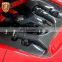 Vehicle Accessories Carbon Fiber Car Parts Engine Cover Bonnet Hood For Ferra-ri 488