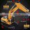 Plastic and Alloy Bucket Vehicle HuiNa 550 1/64 RC Remote Control Moedel Excavator