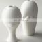 Nordic Creative Body Golden Silver White Ceramic  Lips Vase