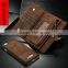 Multifunction wallet leather phone case for iphone 6/6 plus With Magnetic Closure Card Holder
