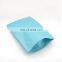 matte black stand up pouch smell proof zip lock foil laminated food packaging tea bag