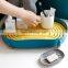 Favourable Price Home 5 in 1 Multifunction Plastic Kitchen Sink Fruit Double Drain Basket