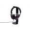 Customized Retail Desktop Earphone Display Holder Acrylic Headphone Display Stand