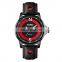 SKMEI 9211 top men's wrist watch creative leather quartz fashion oem watches custom men luxury