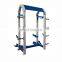 commercial adjustable squat stand multi function gym leg press hack squat machine barbell set weight lifting squat rack