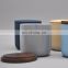 Factory direct sale Nordic  ins macaron candles jar with lid porcelain ceramics wholesale candle jars