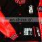 Custom American Men's Letterman Jacket Real Leather & Thick Wool Baseball Collages Jackets Chenille Embroidered patch work