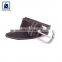 Wholesale Custom Brand Luxury Contrast Stitching Stylish Look Genuine Leather Belt for Men at Reasonable Price