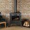 European-Style Villas And B&Bs In Rural Areas Cast Iron Free-Standing Real Fire Wood Heating Fireplace